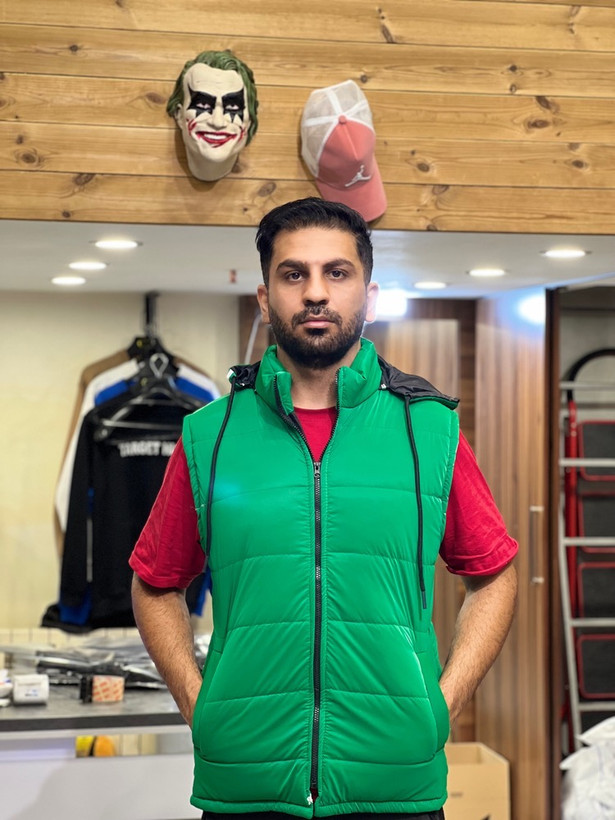 ژیله پافر سیلیکونی رنگ فوق العاده خاص و با کلاس