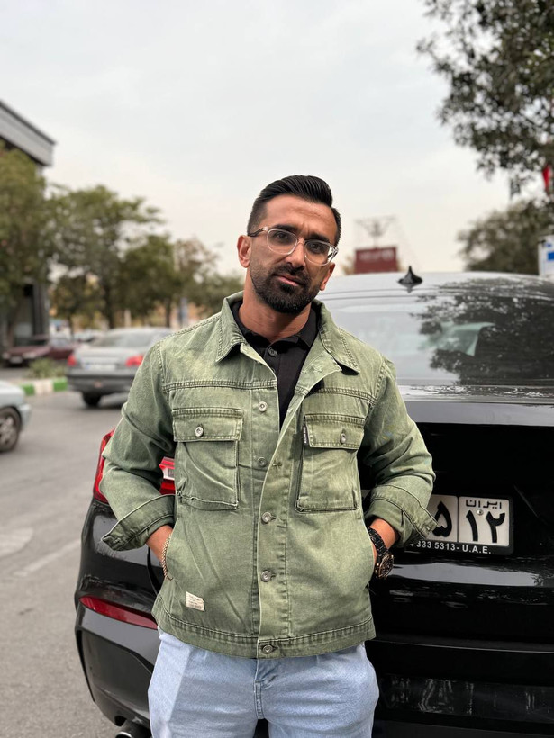 کت جین مردانه رنگ خاص کد 74137