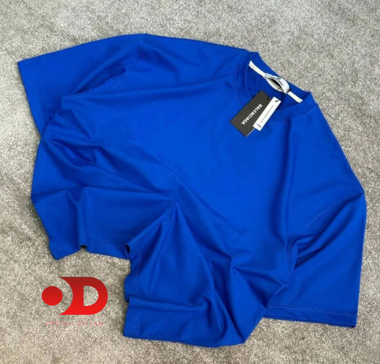 تیشرت بیسیک آبی مردانه | پارچه ماکان