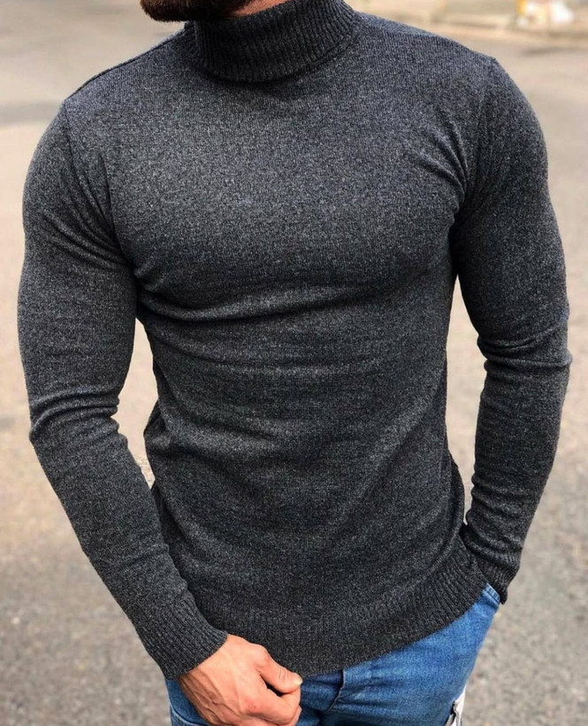 یقه اسکی ذغالی فری سایز کیفیت بالا - مناسب برای سایز L-XL-XXL