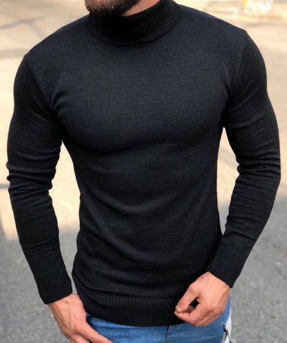 یقه اسکی مشکی فری سایز کیفیت بالا - مناسب برای سایز L-XL-XXL