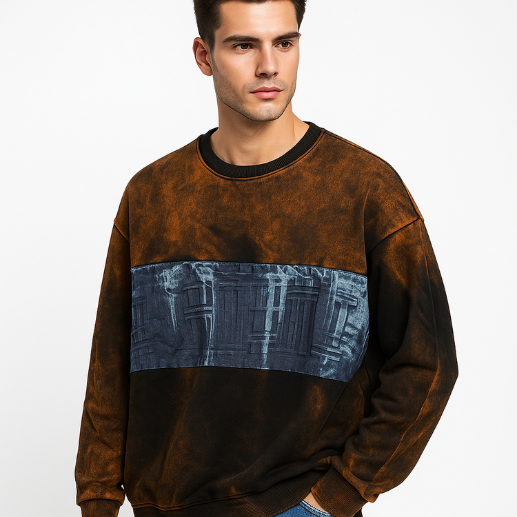 دورس یقه گرد کاستوم شده گرماژ بالا داخل حوله ای | کیفیت پرمیوم vip کد A5