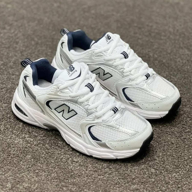 کتونی نیوبالانس 530 سفید سرمه ای اصل | اورجینال ویتنام درجه
