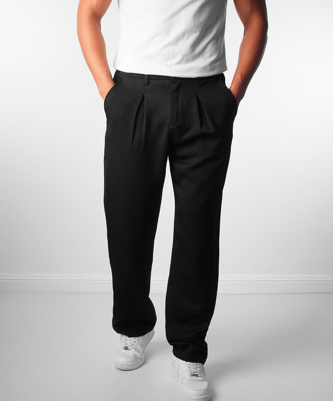 شلوار بگ پارچه مازراتی اولد مانی با قد ۱۱۰ سانت