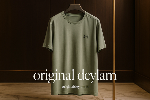 تیشرت ورزشی آندر آمور با کیفیت استثنایی| سبز خاص |2XL