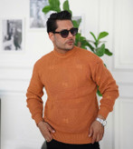 پلیور بافت شتری یقه گرد فری سایز ضخیم | شیک و ترند اولد مانی ۲۰۲۵