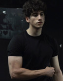 تیشرت اندامی بیسیک مشکی مردانه | پارچه نخ پنبه