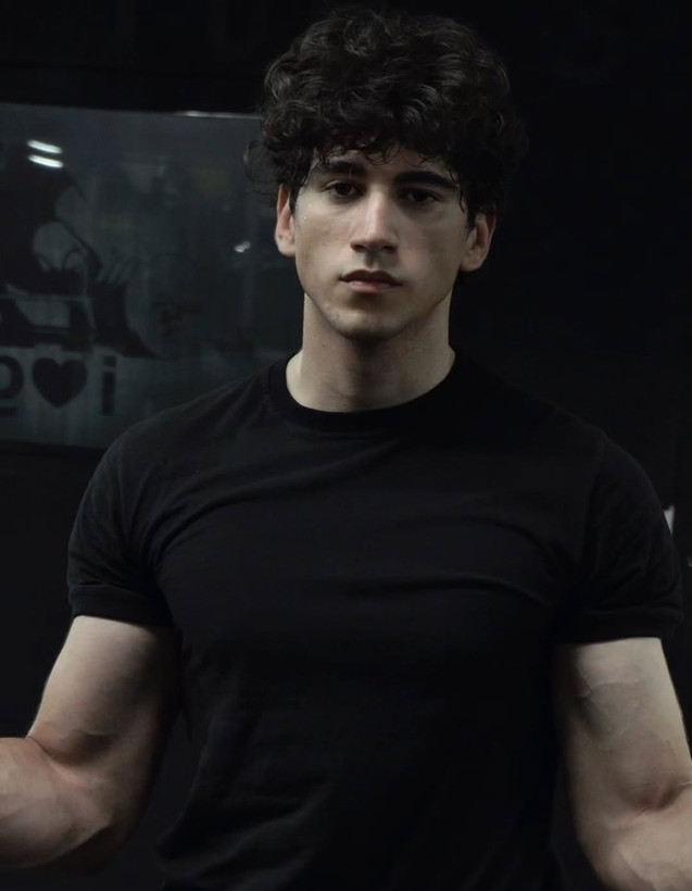 تیشرت اندامی بیسیک مشکی مردانه | پارچه نخ پنبه