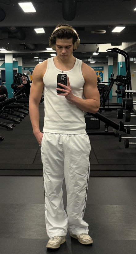 تنک تاپ سفید آیسانی مردانه