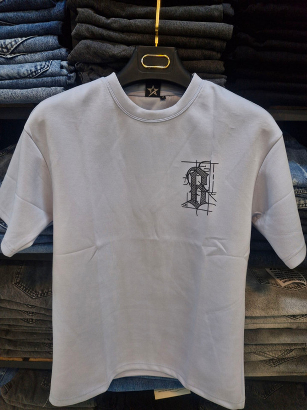 تیشرت مردانه رنگ آبی مازراتی با کیفیت استثنایی سایز L