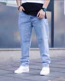 شلوار مافیت یخی مردانه پارچه کجراه پنبه کد ۶۶