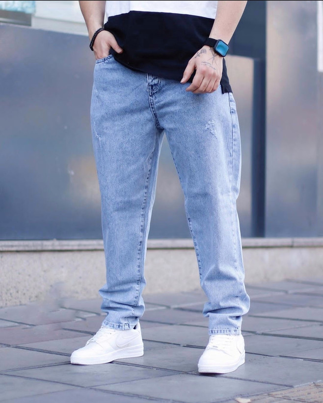 شلوار مافیت یخی مردانه پارچه کجراه پنبه کد ۶۶