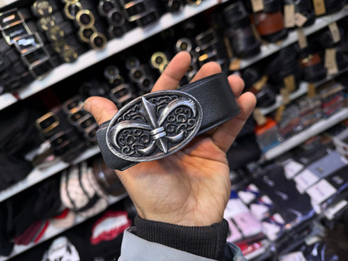 کمربند پلاکی سیلور طرح خفن 2026 * مناسب برای استایل های بگ و مام فیت