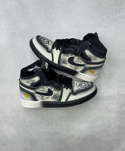 کتونی ایرجردن فامیلیا مشکی _ اصل ویتنام