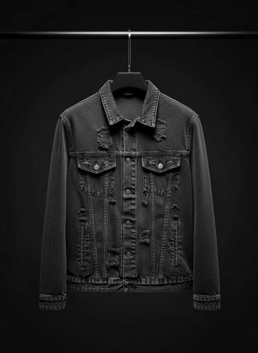 کت جین لش ذغالی زاپ کاستوم پارچه کجراه درجه یک کپ باکسی