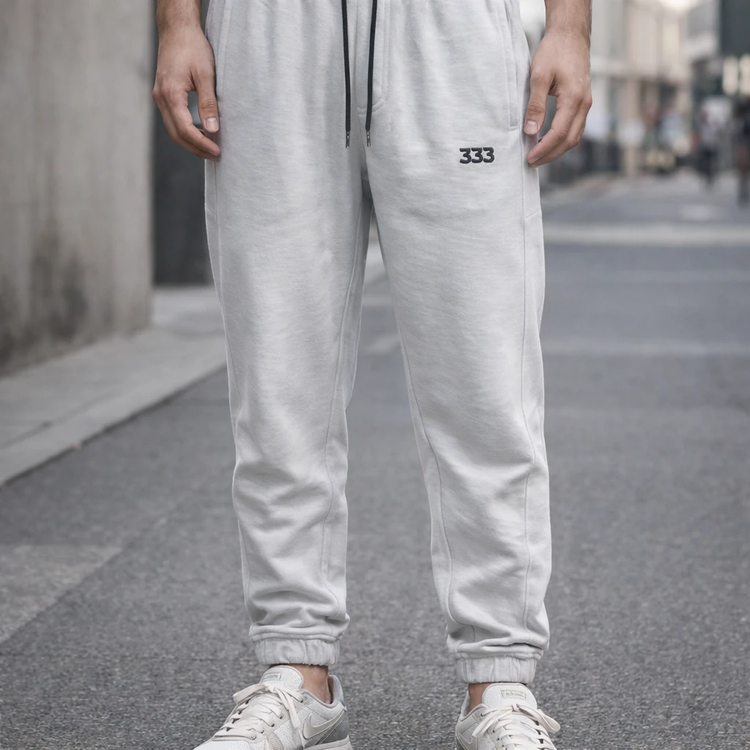 محصول باکیفیت%شلوار جاگر کرم استخوانی با طرح مینیمال 333 دمپاگتر * فوقالعاده شیک و با کیفیت بالا